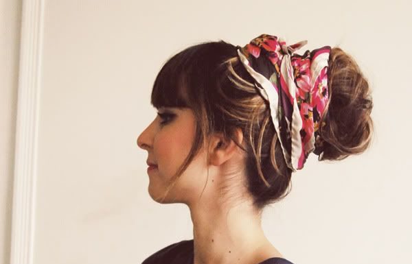 Trendy Hair Style : 1 foulard, 3 possibilités | Hello it’s Valentine