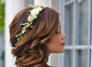 Trendy Hair Style : 18 Gorgeous Blooming Wedding Hair Bouquets | Wedding Forward