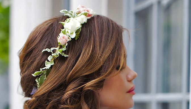 Trendy Hair Style : 18 Gorgeous Blooming Wedding Hair Bouquets | Wedding Forward