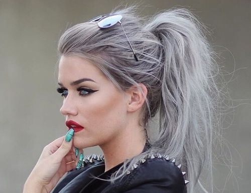 Trendy Hair Style : 20 Super-Simple Messy Ponytail Hairstyles – The Right Hairstyles for You