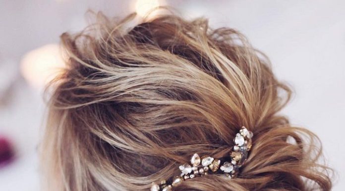 Trendy Hair Style : Beautiful messy bridal hair updos | Wedding hairstyle updos – Get inspired with …