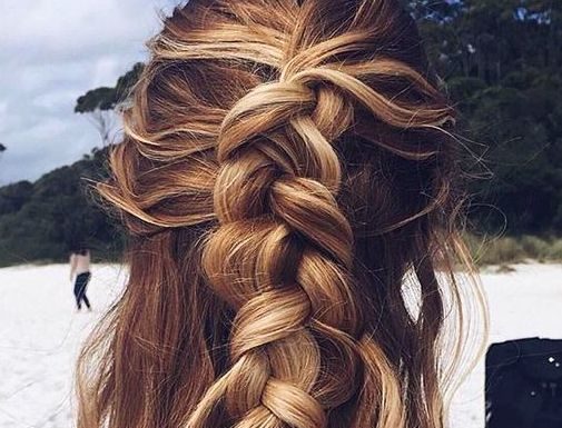 Trendy Hair Style : big beach braids…