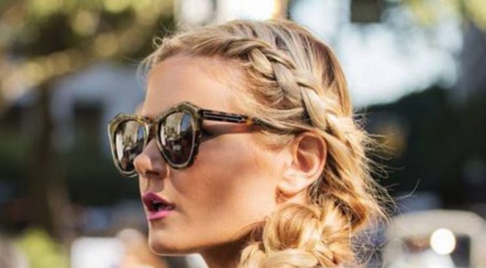 Trendy Hair Style : Cheveux attachés en tresse sur le côté automne-hiver 2016…