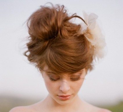 Trendy Hair Style : Chignon de mariage