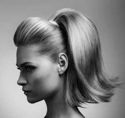 Trendy Hair Style : Chignon de mariage rock par Alexandre de Paris…
