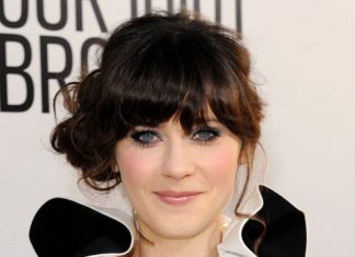 Trendy Hair Style : Coiffure du jour : Zooey Deschanel, trop mignonne avec son chignon – Beauté – P…