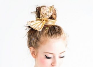 Trendy Hair Style : Foulard pour cheveux à armature métallique Twist scarf Ban.do