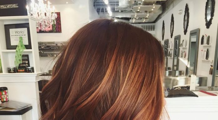 Trendy Hair Style : Gorgeous melted auburn balayage by Chrissy Cunningham IG: Balayage couleur de ch…