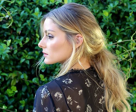 Trendy Hair Style : Hair How-To: The Romantic Up-Do | Olivia Palermo – October 2016…