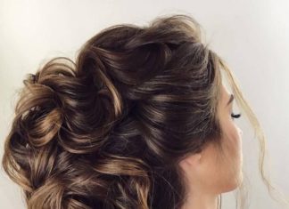 Trendy Hair Style : Half-updo, Braids, Chongos Updo Wedding Hairstyles / www.deerpearlflow……