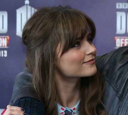 Trendy Hair Style : Jenna Coleman half up do…