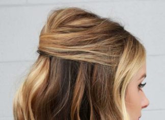 Trendy Hair Style : LuLu*s How-To: Half-Up Party Lob!