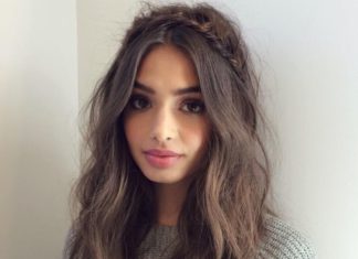 Trendy Hair Style : Messy bed head tousled bride hair by Britt Sully…