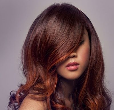 Trendy Hair Style : Red brown hair color… i may try this next time i get my hair done. it is so pr…