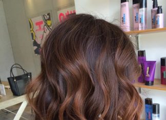Trendy Hair Style : Simone Hall on Instagram: “Love these warm coppery tones #hair #hairstyle #perthhairdresser #haircolour #goldwell #balayage #ombre #copper #copperhair #wavyhair…”