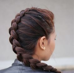 Trendy Hair Style : tresse néerlandais ou Français tresse