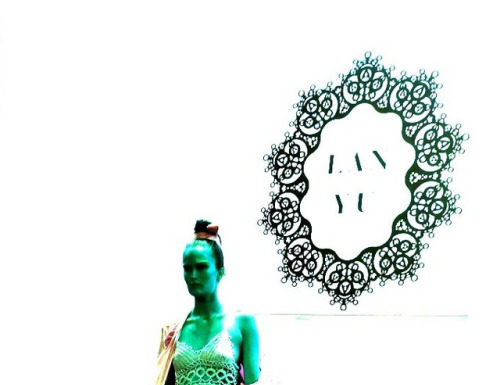 Fashion : Kinda green 💚 #nyfw.
(My pic)
Brigitte segura