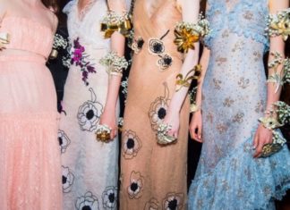 Fashion : Rodarte SS18 at Paris Fashion Week.