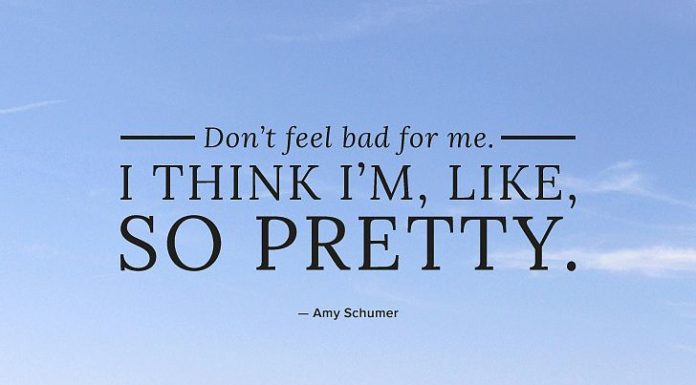 Fashion Quotes : 9 Amy Schumer Quotes That Are So Beautiful, We Made Them Into Posters