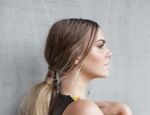 Trendy Hair Style : ponytail…