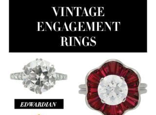 Luxury Jewelry 2017/2018 : Something Old: 50 Vintage Engagement Rings To Shop Now