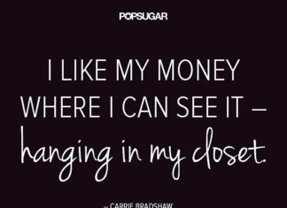Fashion Quotes : 5 Fashion Quotes to Live By, Courtesy of Carrie Bradshaw