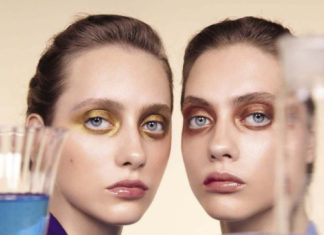 Fashion Editorial : Lia and Odette Pavlova by Barbara Probst for Vogue Italia July…