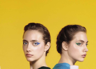 Fashion Editorial : Lia and Odette Pavlova by Barbara Probst for Vogue Italia July…