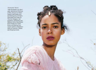 Fashion Editorial : “Crowning Flowers”
Kaya Wilkins and Amelia Rami by…