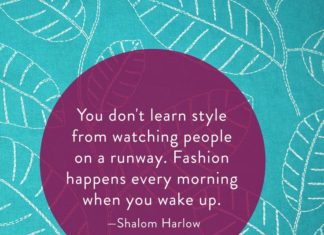Fashion Quotes : …
