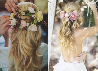 Best Hair Style For Bride : 40 Stunning Half Up Half Down Wedding Hairstyles with Tutorial / www.deerpearlfl…