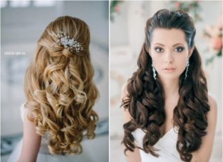 Best Hair Style For Bride : 40 Stunning Half Up Half Down Wedding Hairstyles with Tutorial / www.deerpearlfl…