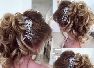 Best Hair Style For Bride : Half-updo, Braids, Chongos Updo Wedding Hairstyles | Deer Pearl Flowers…