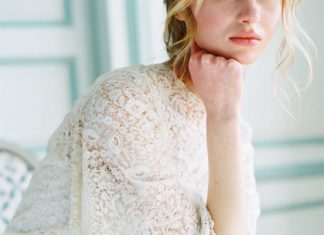 Beautiful Brand Wedding Dresses : Embroidered wedding dress: Photography: Esther Sun – www.esthersunphot……