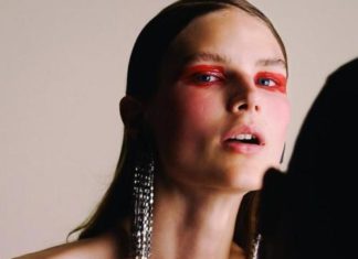 Fashion Editorial : Adela Stenberg by David Ferrua for Vogue Ukraine August…