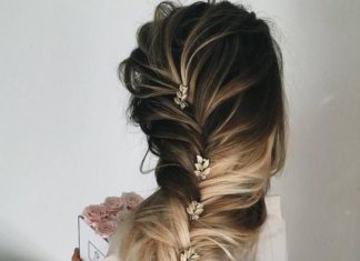 Best Hair Style For Bride : Ulyana Aster Long Wedding Hairstyles & Wedding Updos | Deer Pearl Flowers…