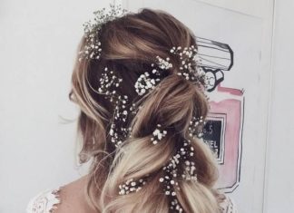 Best Hair Style For Bride : Ulyana Aster Long Wedding Hairstyles & Wedding Updos | Deer Pearl Flowers…