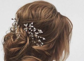 Best Hair Style For Bride : Ulyana Aster Long Wedding Hairstyles & Wedding Updos | Deer Pearl Flowers…