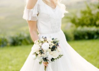 Trendy Wedding Dresses : Pretty Tuscan Wedding by Facibeni Fotografia…