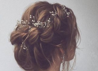 Best Hair Style For Bride : Ulyana Aster Long Wedding Hairstyles & Wedding Updos | Deer Pearl Flowers…