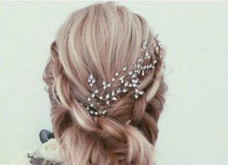 Best Hair Style For Bride : Ulyana Aster Long Wedding Hairstyles & Wedding Updos | Deer Pearl Flowers…