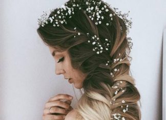 Best Hair Style For Bride : Ulyana Aster Long Wedding Hairstyles & Wedding Updos | Deer Pearl Flowers…