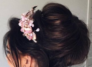 Best Hair Style For Bride : Ulyana Aster Long Wedding Hairstyles & Wedding Updos | Deer Pearl Flowers…