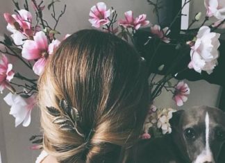 Best Hair Style For Bride : Ulyana Aster Long Wedding Hairstyles & Wedding Updos | Deer Pearl Flowers…