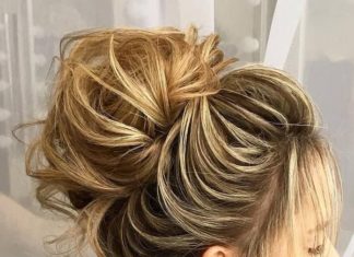 Best Hair Style For Bride : 40 Stuning Long Curly Wedding Hairstyles from Nadi Gerber | Deer Pearl Flowers -…