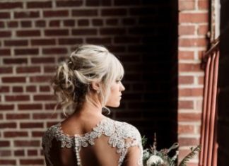 Trendy Wedding Dresses : Moody Winter Wedding Inspiration by Kelcy Leigh Photography…