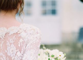 Beautiful Brand Wedding Dresses : Embroidered wedding dress: Photography: Esther Sun – www.esthersunphot……