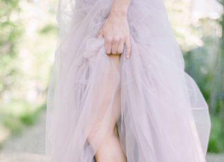 Beautiful Brand Wedding Dresses : Lilac wedding dress: Photography: Lucy Munoz – lucymunozphotogra……