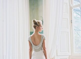Beautiful Brand Wedding Dresses : Scoop back Anabel Rose wedding dress: Photography: Paula O'Hara…
