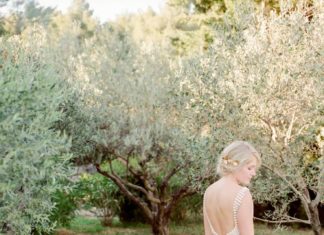 Beautiful Brand Wedding Dresses : This is How You Get Married in the South of France | Photography: Gert Huygaerts…